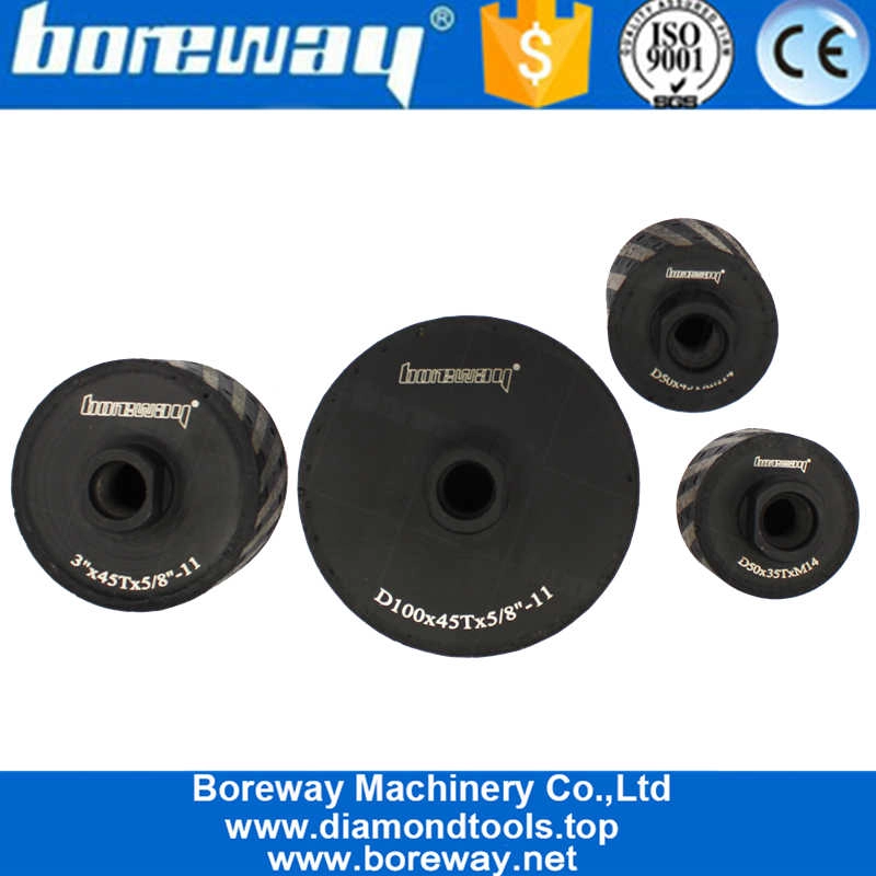 カウンタートップのための工場価格ダイヤモンド樹脂充填ゼロ耐性研削ドラムホイール