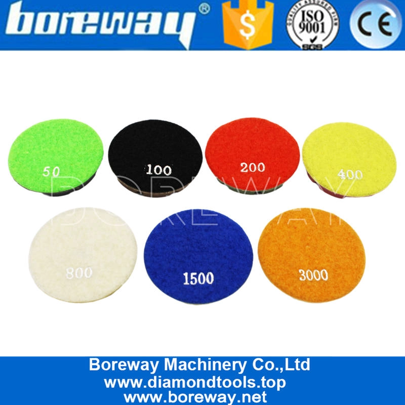 Fabrikpreis trocken und nasse Verwendung Diamantharz Polierpolster für Betonboden