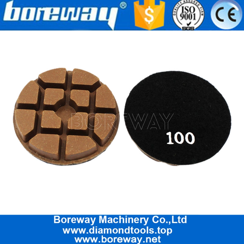 Fabrikpreis trocken und nasse Verwendung Diamantharz Polierpolster für Betonboden