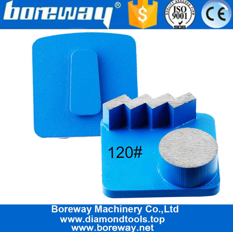 Fabrikpreis Redi Lock Betonschleifschuhe Diamantschleifplatten für Husqvarna-Maschine