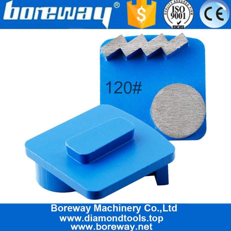 Fabrikpreis Redi Lock Betonschleifschuhe Diamantschleifplatten für Husqvarna-Maschine