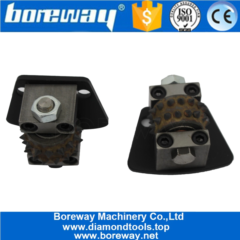 फैक्ट्री डामर कंक्रीट पीस के लिए पिरामिड 30 दांत ट्रेपेज़ॉइड बुश हैमर रोलर प्रदान करता है