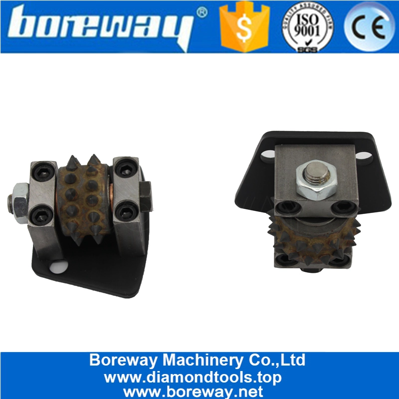 फैक्ट्री डामर कंक्रीट पीस के लिए पिरामिड 30 दांत ट्रेपेज़ॉइड बुश हैमर रोलर प्रदान करता है