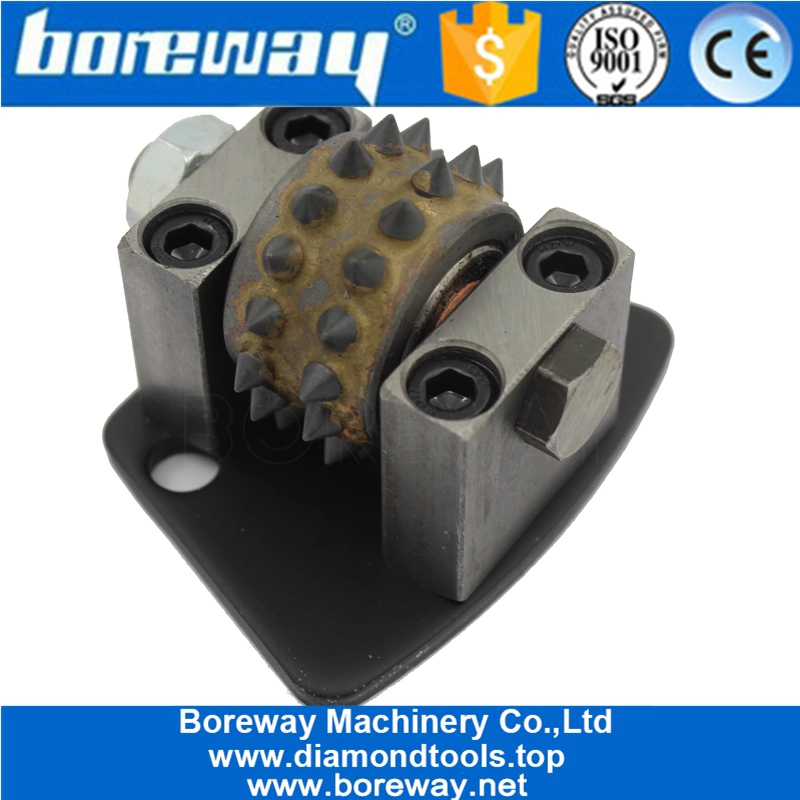 फैक्ट्री डामर कंक्रीट पीस के लिए पिरामिड 30 दांत ट्रेपेज़ॉइड बुश हैमर रोलर प्रदान करता है