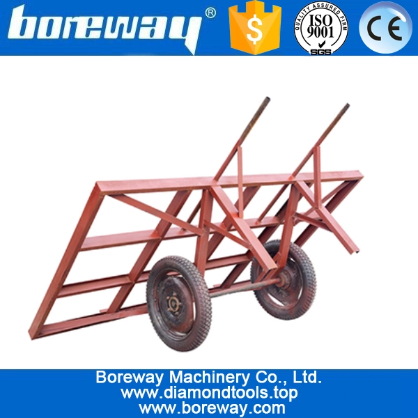 Lastre di pietra finite o semilavorati carrelli carrelli di trasporto