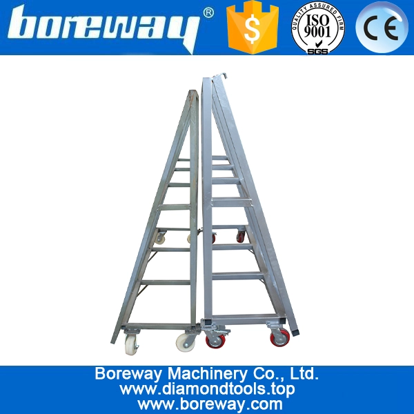 Lastre di pietra finite o semilavorati carrelli carrelli di trasporto