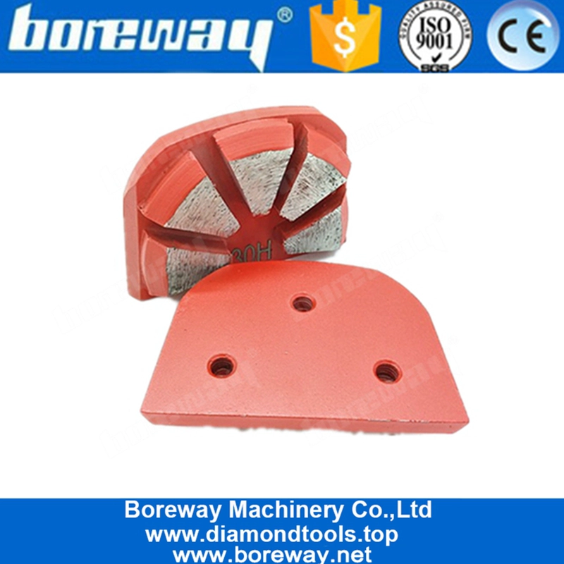 具体的なTerrazzoの床のための5つの台形の区分のLavinaのダイヤモンドの具体的な粉砕のパッド