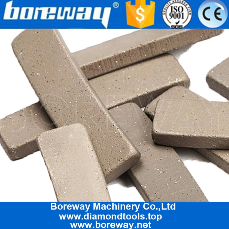 フラットシェイプダイヤモンドファーストカッティングソーブレードセグメント用大理石