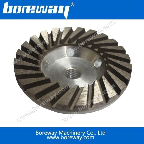 フラットターボダイヤモンドカップホイール