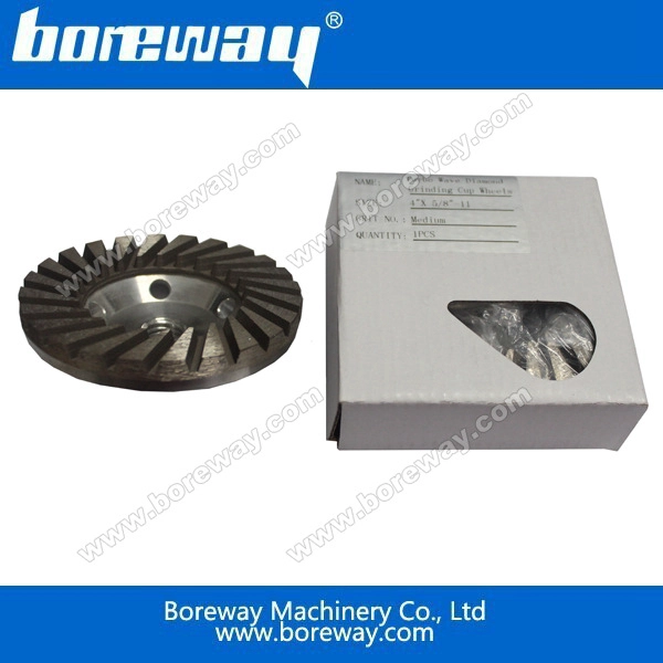 フラットターボダイヤモンドカップホイール