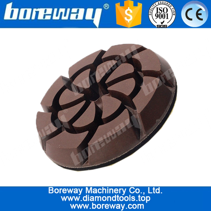 कंक्रीट मंजिल पीसने ग्रेनाइट के लिए तल पॉलिशिंग पैड 3 इंच सूखी डायमंड उपकरण