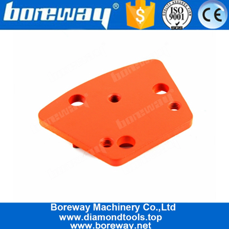 Four Segments Long Grinding Life Diamond Metal Bond Grinding Shoes For Terrazzo Floor