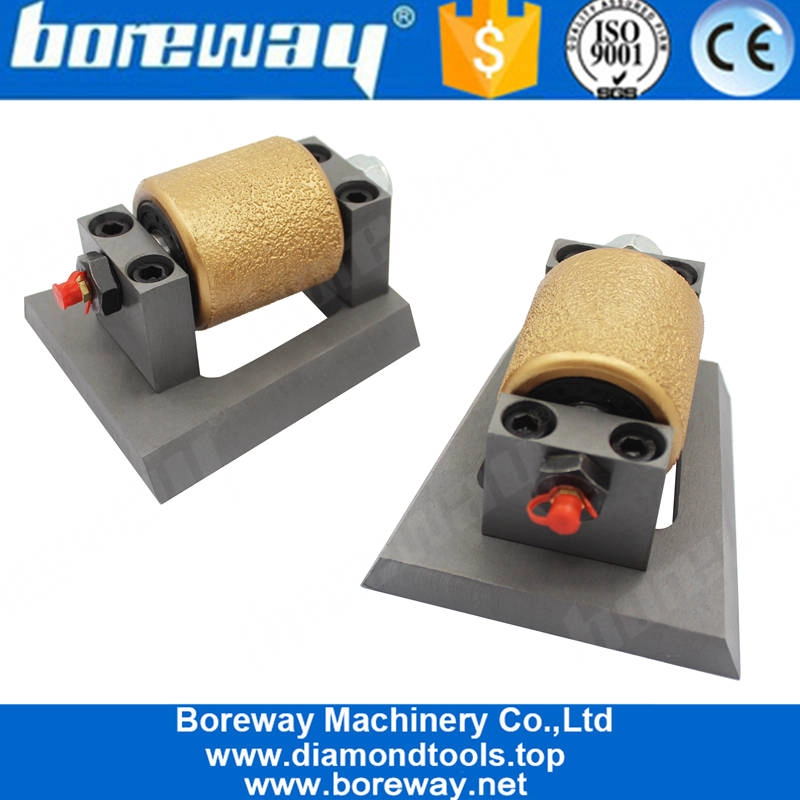 Franfurt Vacuum Brazing Bush Hammer Roller For Grinding Marble
