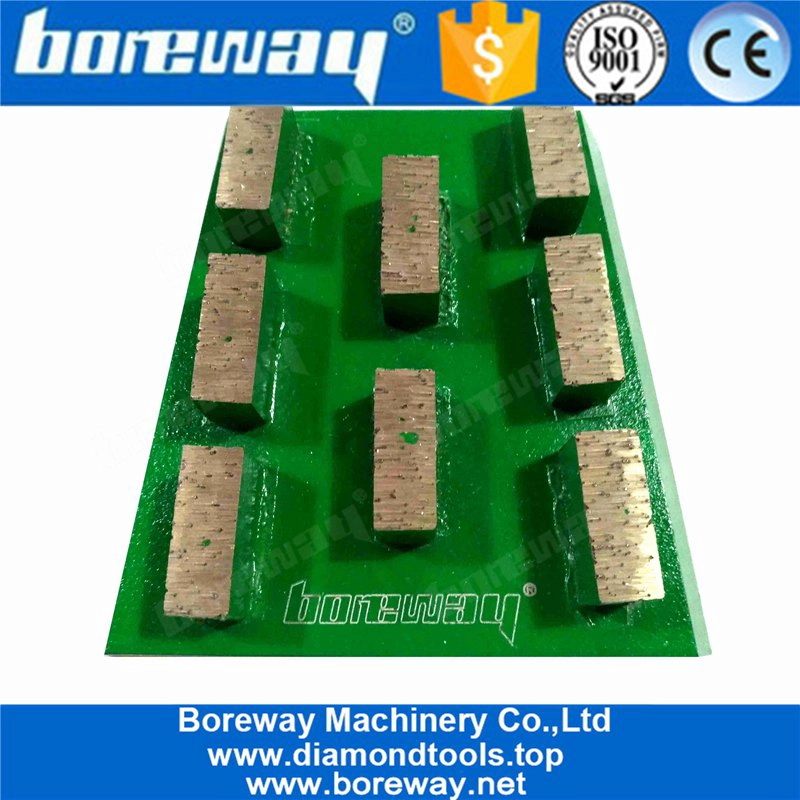 फ्रैंकफर्ट कंक्रीट फ्लोर डायमंड पीस 8 ट्रैप के साथ ट्रैप