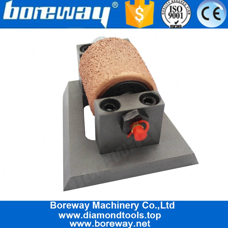 Francoforte vuoto brasato Bush Hammer Roller per la sabbiatura di superficie