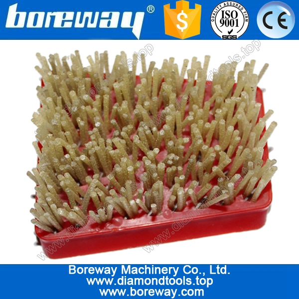 पत्थर के लिए फ्रैंकफर्ट हीरा एंटीक पीस ब्रश