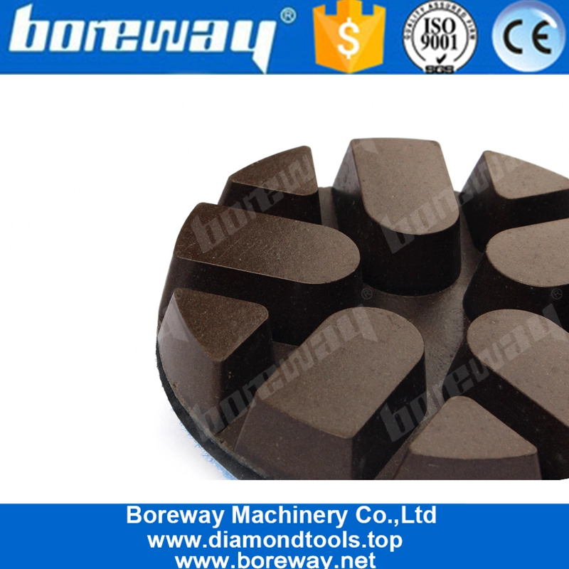 Grãos 50 # a discos de polimento de moedura do assoalho do diamante 3000 #