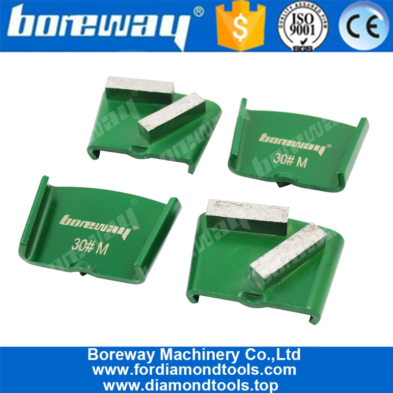 HTC Diamantschleifschuh mit Doppelstangensegment für Betonboden