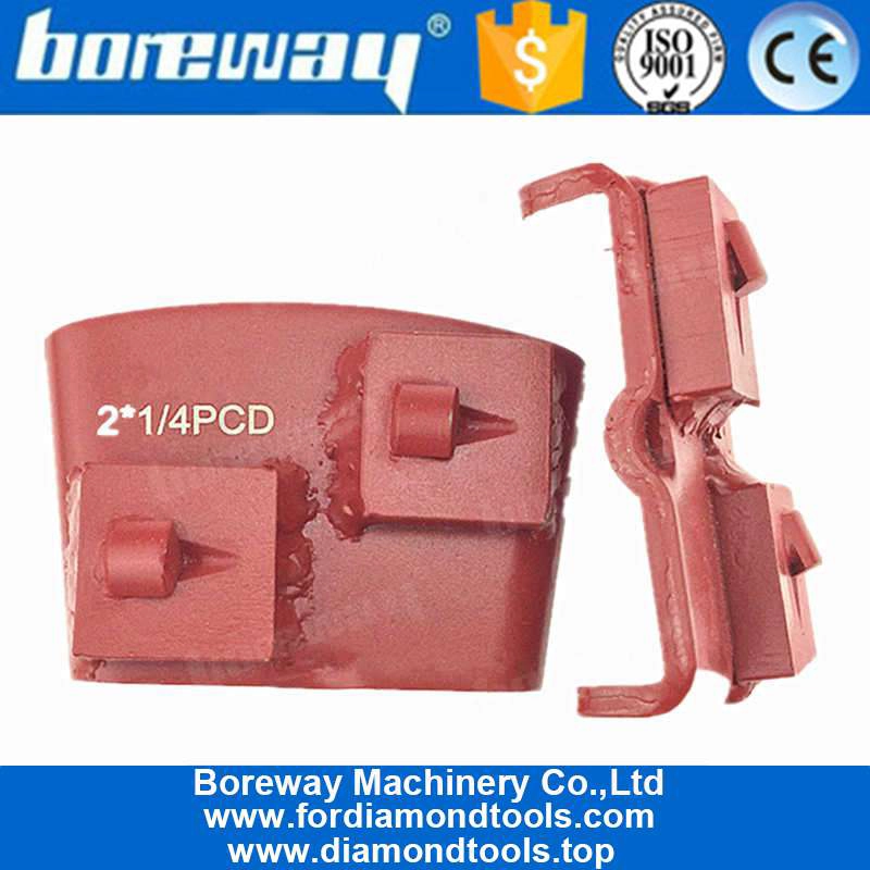 HTC粉砕機の取り外しのコーティングのエポキシのGuleのための2分の1 PCDのHTCダイヤモンドの粉砕の靴