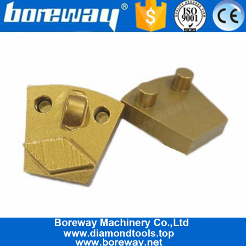 Halber PKD Zwei Stifte Redi Lock Blank PKD Diamantschleifplatten zum Entfernen von Epoxidbeschichtungen