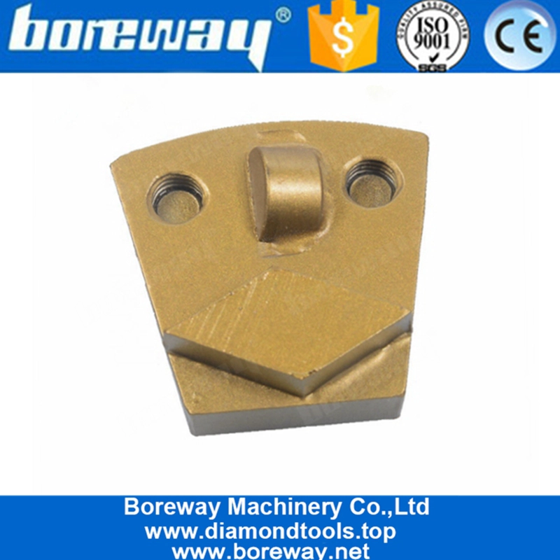 Halber PKD Zwei Stifte Redi Lock Blank PKD Diamantschleifplatten zum Entfernen von Epoxidbeschichtungen