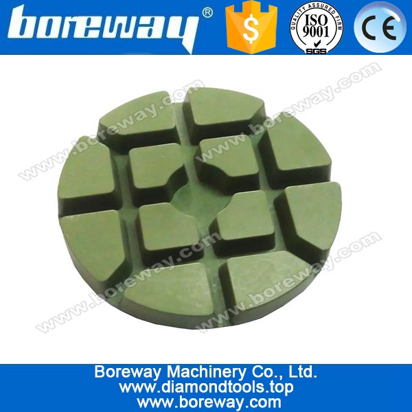 Pisos duros troweled Padrão Resina abrasivo Polimento Pad com suporte de Velcro