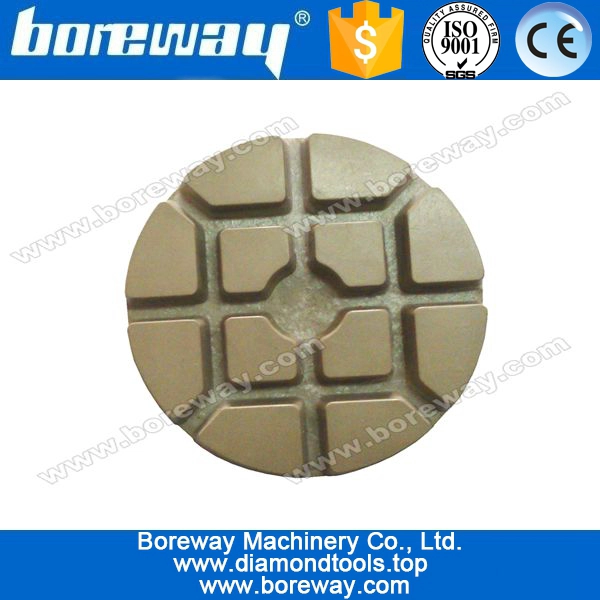 Pisos duros troweled Padrão Resina abrasivo Polimento Pad com suporte de Velcro