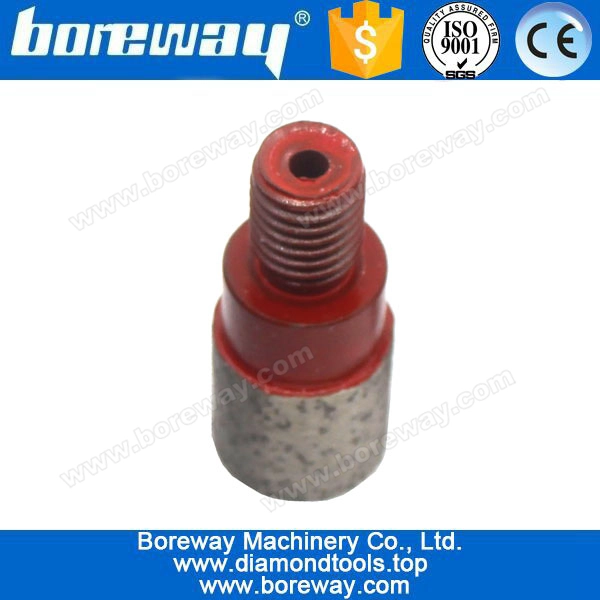 ヘビーデューティ粗いグリットダイヤモンドネジアダプター交換用フィンガービット