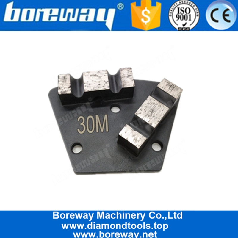 2つのMの区分が付いている高性能のコーティングの取り外しの台形のダイヤモンドの粉砕用具