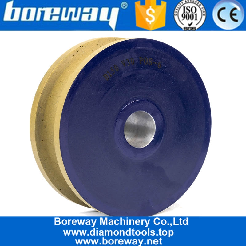 High Efficiency Diamond V30 CNC Grinding Wheel Stone Abrasive Tools For The Edge Processing Of Vanity Top And Counter-Top