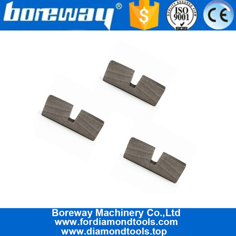 High Frequency Weld U Slot Diamond Edge Cutting Segment,granite block diamond segment Manufacturer