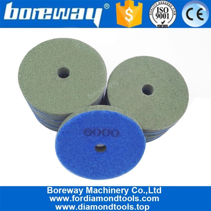 石造りのテラゾの床の玄武岩に使用される高品質のスポンジダイヤモンド研磨パッド