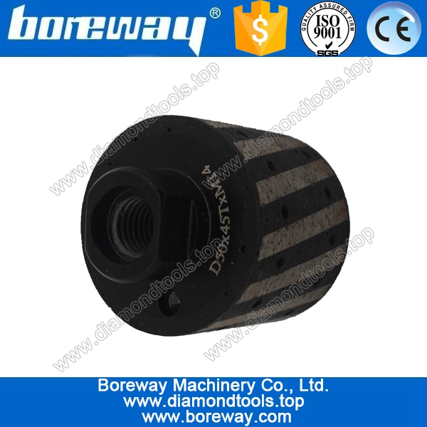 高品質 D50 * 45 t * M14 樹脂充填ドラムの研削と研磨ホイール