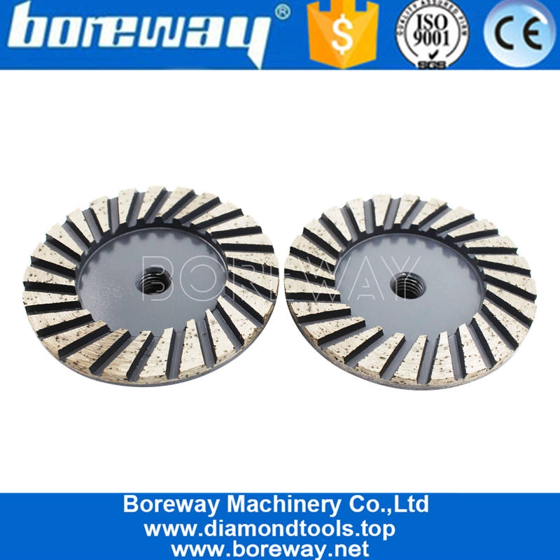 石の研削用ホットプレスダイヤモンドリップルカップホイールサプライヤー