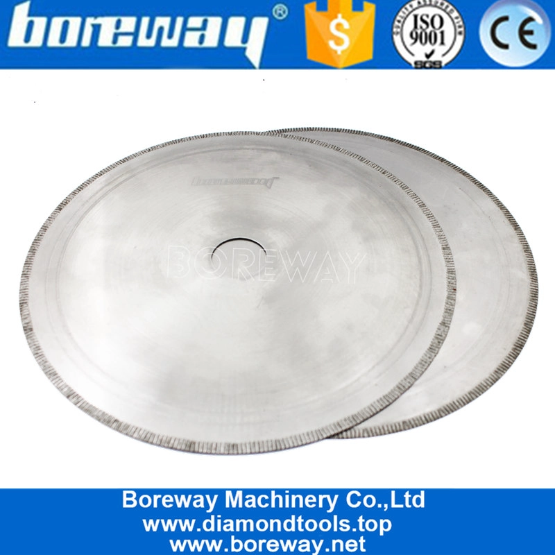 瑪瑙宝石のための熱い販売250mmの電気めっきダイヤモンドのこぎり刃メーカー