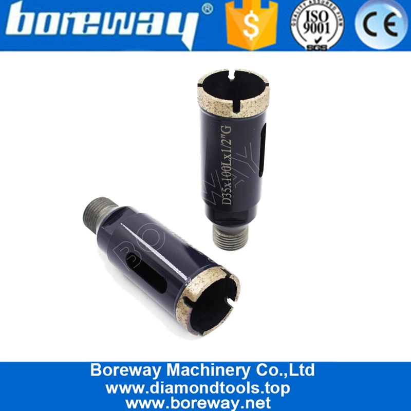 ホットセールクラウンセグメント35mm花崗岩ダイヤモンドコアドリルストーンとクォーツ用のビット