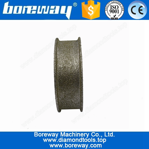 Hot Sell 40# Electroplated CNC Diamond Profiling Grinding Wheel For Stone
