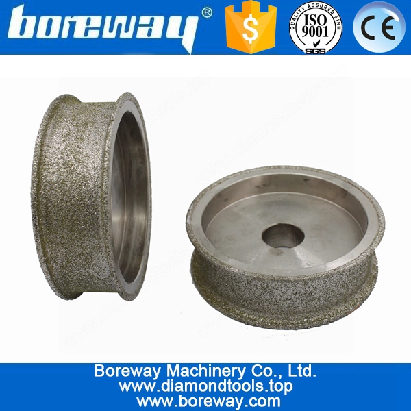 Hot Sell 40# Electroplated CNC Diamond Profiling Grinding Wheel For Stone