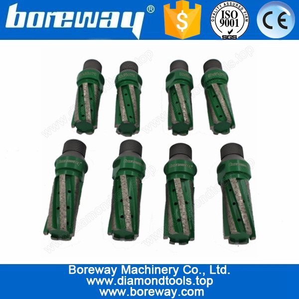 गर्म बेचने सीएनसी खंडों हीरा उंगली बिट्स के लिए पत्थर D25 * 50T * 1/2 "जी