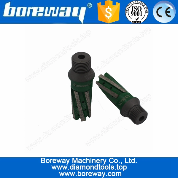 गर्म बेचने सीएनसी खंडों हीरा उंगली बिट्स के लिए पत्थर D25 * 50T * 1/2 "जी