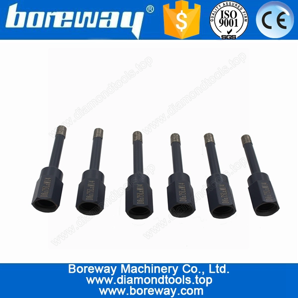 ग्रेनाइट के लिए D8 गर्म बेचने हीरा छेद कटर * 75L * M14