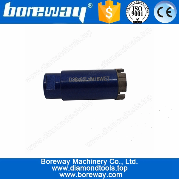 ホット販売ダイヤモンド穴ドリルビット花崗岩 D38 * 85 L * M16
