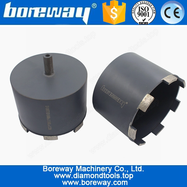 ホット販売ダイヤモンド シャンク コア掘削ビット花崗岩 D107/D110 * 110 L * 12B