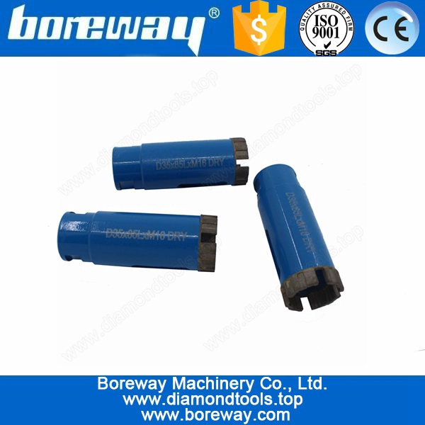 花崗岩 D35 の販売乾燥使用ダイヤモンド コア ドリル ビットをホット * 85 L * M16