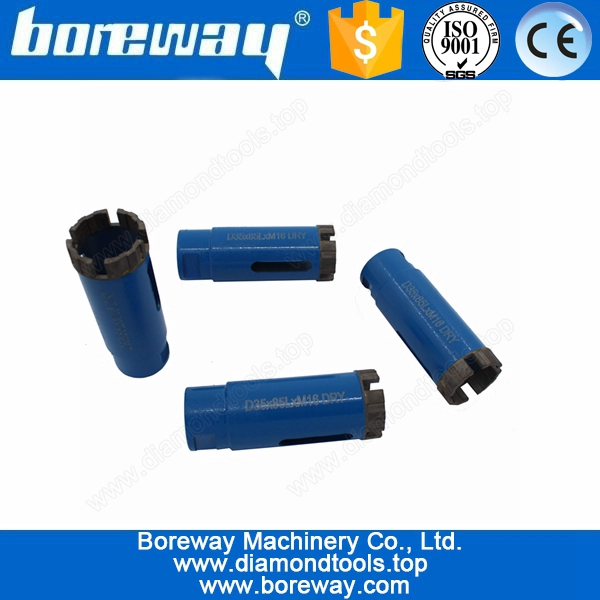 花崗岩 D35 の販売乾燥使用ダイヤモンド コア ドリル ビットをホット * 85 L * M16