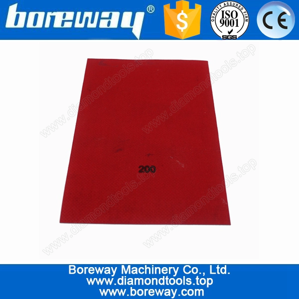 चमकाने 120 * 180mm के लिए गर्म बेचने Electroplated हीरा हाथ पैड