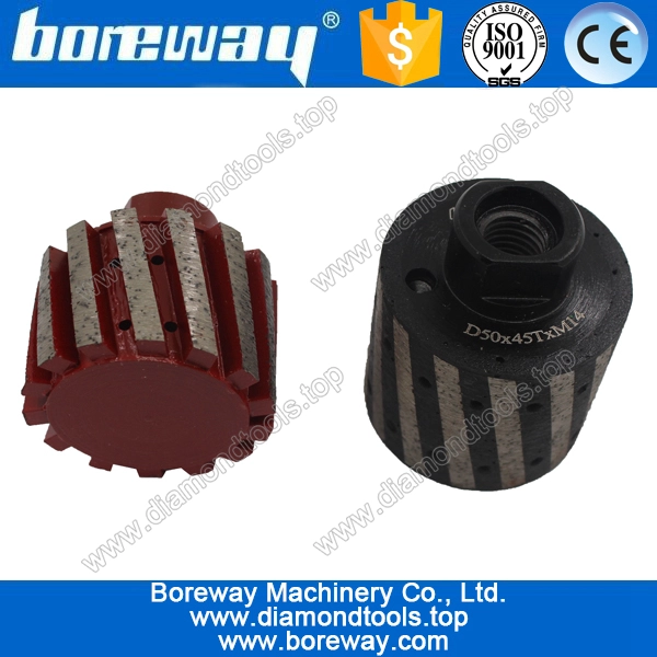 Venta caliente D50 * 45T * tolerancia cero muelas de diamante M14