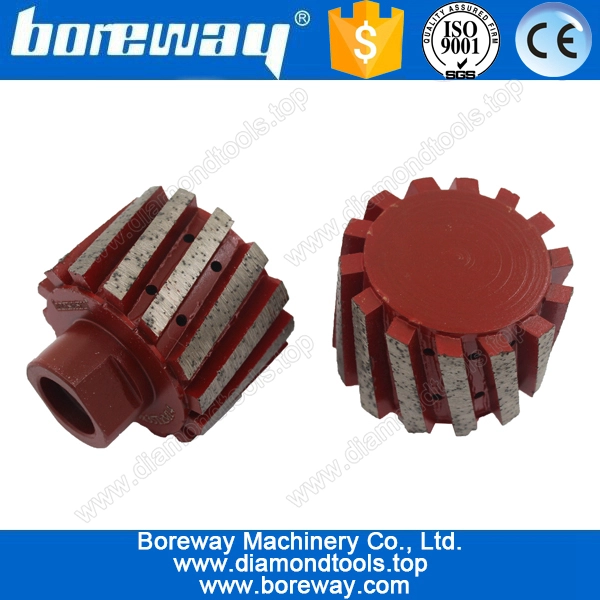 गर्म D50 बेच * 45T * M14 खंडों हीरा शून्य सहिष्णुता पहियों पत्थर पीसने के लिए पीस