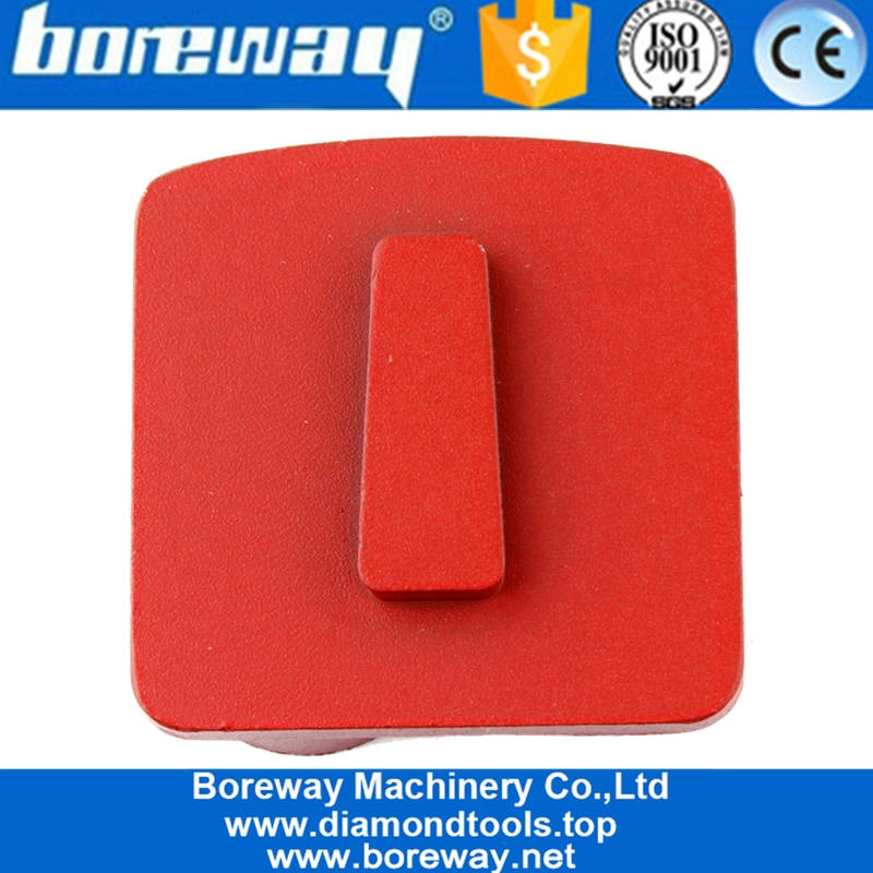 Patin de barre de meulage de diamant Husqvarna 2 segments pour le meulage de béton et de terrazzo