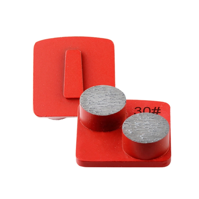 Patin de barre de meulage de diamant Husqvarna 2 segments pour le meulage de béton et de terrazzo